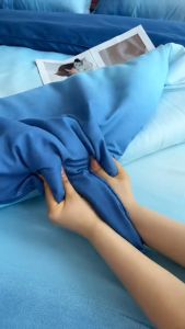 DREAMLUX 1200Tc Rainbow Bedsheet 5in1 Cotton Bedsheet With Comforter Set Fitted Bedsheet Bedding Set