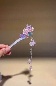 【READY STOCK】Ancient Style Childrens Hairpin Hanfu Accessories Girls Hair Costume 儿童古风发簪 (KA85)