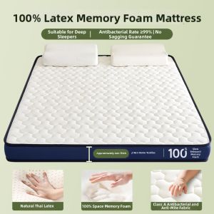 Nanjiren | Latex Memory Foam Mattress Pad