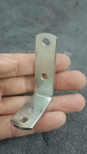 Ke góc vuông (Sắt) 4x5x1.7 cm - lỗ Ø 5mm - Dày 2mm - #vattuducduyen