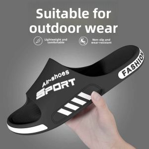 MONLEYTA | German Precision Mens Slippers Summer New Anti-slip Deodorant Home Outdoor Wear Large Size High-end Trendy Brand PVC Material