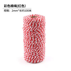 Colorful Cotton Rope Flower Arrangement Gift Box Packaging Material for Flower Shops Bunches of Flowers Ribbon Supplies