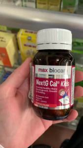 Viên nhai bổ sung Canxi hữu cơ dễ hấp thu giúp trẻ cao lớn - TPBVSK NextG Cal Kids 30 viên nhập khẩu chính hãng