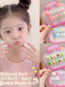 DUBAO | Cartoon Handmade Transparent Nail Stickers Set