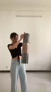 Thảm tập yoga TPE định tuyến chống trượt  không mùi (màu ngẫu nhiên)