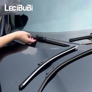 2pcs Front Windshield Windscreen Wiper Blades Carbon Fibre Wipers For BMW 5 Series F07 F10 F11 2010-2016 2011 2012 2013 2014