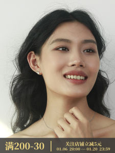 Adorable Natural Freshwater Pearl Pure Silver Rabbit Ear Studs Womens Unique Design Fashion Jewelry Earrings Fresh Outlined