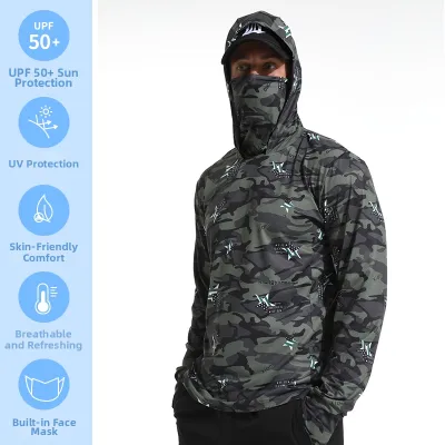 XIANGSOURCE | Sun Protection Quick-Dry Lightweight Breathable Fishing Clothing