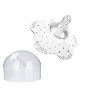 1pc Silicone Nipple Protector Flower Pattern Nipple Breast-Feeding Prevent Bite Shield For Breastfeeding BPA Free Pacifier Shape