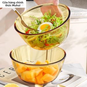 Bát Kính Trong Suốt Trộn Salad