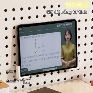 AOQILA | Kệ Đựng Điện Thoại iPad Treo Tường Có Khay Sạc
