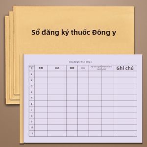 Sách Ghi Chép Bài Thuốc Thảo Dược