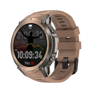 2026 New VWAR T-Rex 4 Military GPS Smart Watch Built-in Offline Maps Compass 1.43inch AMOLED Screen 5ATM Swim SmartWatch men