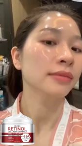 Retinol Collagen Cream Anti Aging Wrinkle Melasma Remove Day & Night Whitening Moisturizing Firming Cream Reduce Fine Lines And Dark Circles 30g