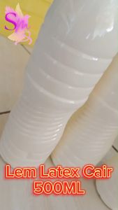 Lem Latex Cair Multifungsi 60% Latek Murni 500ml Termurah!!