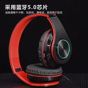 Headphone Bluetooth B39  LED Gaming wireless Headset bando tanpa kabel