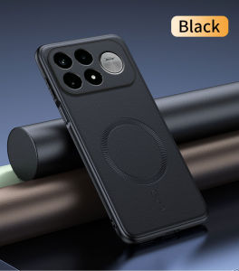 Magnetic Case For Xiaomi POCO F9 Ultra F8 X8 Pro Max X7 F7 M8 Wireless Charging Luxury PU Leather Shockproof Business Soft Cover