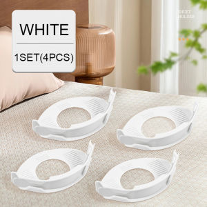 4PCS Bed Sheet Fixing Clip Invisible Bed Cover Fastener Quilt Sheet Straps Holder Clip Non-slip Fixing Device Bedsheet Clips
