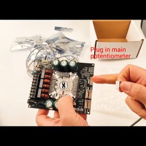 VOKTTA ZK-HT22 Bảng mạch khuếch đại âm thanh Mô-đun khuếch đại công suất Bluetooth 2.1 kênh TDA7498E Subwoofer 160WX2+220W Bảng công suất