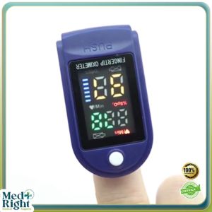 High-Quality Finger Pulse Oximeter Accurate Blood Oxygen Saturation & Heart Rate Monitoring Fast & Reliable Results