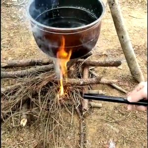 YOUO Multifunction Candle Lighter Rechargeable Electric Arc Lighter Windproof Flameless Lighter Triple Safety Stainless Steel Shell & Hanging Hook 360°Flexible