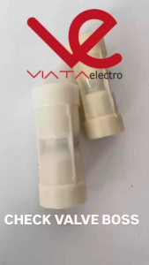 TOSSEN KLEP PLASTIK 1/2" CHECK VALVE 3/4" PVC TUSEN PVC 1/2 CHECK VALVE TOSSEN KLEP PLASTIK MERK JP ONE WAY INLINE CEK VALVE 1/2" 3/4"