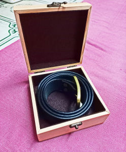 Dây lưng da Bò may bằng tay