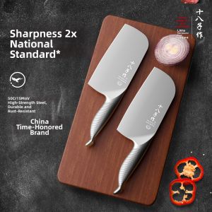 SHI BA ZI ZUO | Stainless Steel Biomimetic Whale Handle Kitchen Knife