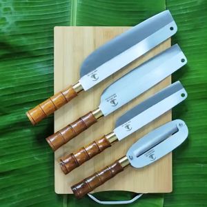 Combo 3 dao thái gọt nhà bếp C0B được rèn từ thép 402j2 của Nhật không gỉ