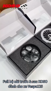 KOSO KHUYẾN MÃI LỚN-full bộ nồi Vespa125 (Chính hãng KOSO)