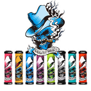 ปลอกแฮนด์จักรยานซิลิโคน CNC ปลอกหุ้มแฮนด์กันลื่น ทนแรงกระแทก ล็อคสองชั้น อุปกรณ์เสริมสำหรับจักรยานเสือภูเขา พร้อมจุกปิด อะไหล่จักรยาน