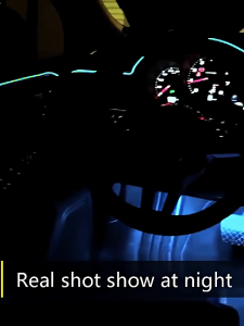 5m Lampu Strip Neon Led Fleksibel Panjang usb Untuk Dekorasi Interior Mobil Laptop Mobil Suasana Interior Lampu 12V