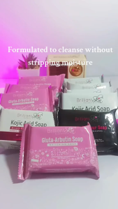 Brilliant Skin Essential Soaps – Kojic Acid Gluta-Arbutin & Black Glamour (Mini & Big Size)