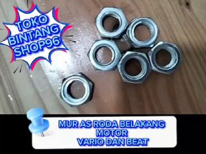 MUR AS RODA BELAKANG VARIO & BEAT all HONDA METIC M16 KUNCI 24 BAUT 22