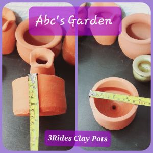 Rides Clay Pots (Sold per piece)