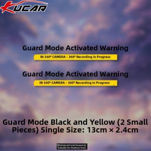 KUCAR | Parking Monitoring Warning Car Stickers