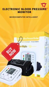 Electronic Blood Pressure Monitor Microcomputer Intelligent Arm Style