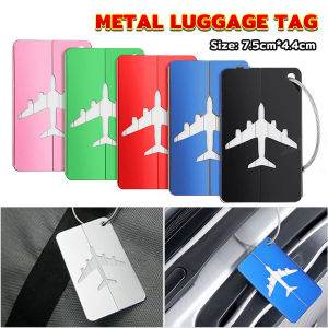 Seeko Luggage Tag Aluminum Alloy Anti-loss Label Aircraft Baggage Tag
