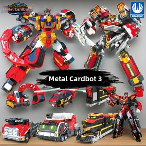 EXOTICLOGIC | Childrens Transforming Robot Toy Third Season Red Soul King Heavy Rail Megalord