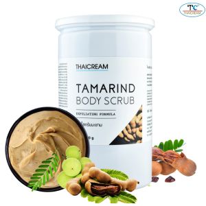 ครีมขัดผิว ไทย สครับ 1kg กลิ่นหอม สปา ขัดขี้ไคล บำรุงผิว บอดี้สครับ สครับผิว ครีมขัดผิว ไทย สครับ มะขาม