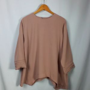 Baju Atasan Wanita / Blouse Wanita / Atasan Crinkel Cey Air Flow Premium - Model Olla Pleated - LD 114 cm