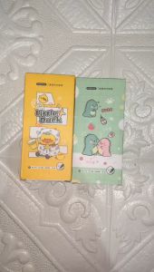 Pulpen Gel Premium motif kartun lucu 1 pack isi 6 pcs / Bolpen box warna tinta hitam 0.5mm