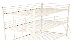 Reinforced Steel Triple Bunk Bed Modern Luxury Design HDB Condo Landed Custom All Sizes Professional Delivery