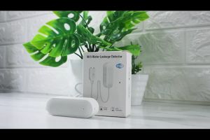 tuya เซ็นเซอร์ตรวจจับน้ำรั่ว (WiFi) ตรวจจับการรั่วไหลของน้ำแบบเรียลไทม์ WFS02
