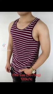 ÁO BA LỖ SỌC NGANG SIÊU ĐỘC  LẠ CHO NGÀY HÈ OI BỨC MENSWEAR  TOP