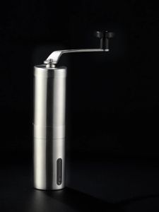 PARACITY Manual Coffee Bean Grinder Stainless Steel Hand Mill Ceramic Burr for Aeropress Drip Coffee Espresso French Press Turkish Brew for gift