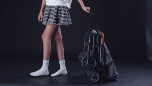 [ONLINE EXCLUSIVE] BabyGro Compact Hand Carry Luggage Aluminum Stroller (F-lite)
