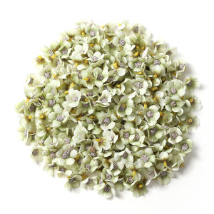 50Pcs Mini Silk Artificial Flowers Wholesale Tiny Blossoms Daisy Flowers Head For Home Decor Wedding Decoration DIY Garland Gift