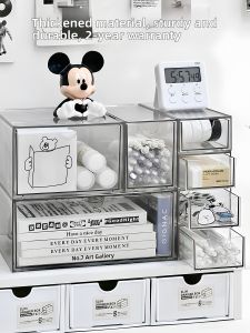 Acrylic Transparent Drawer-type Multipurpose Desk Organizer