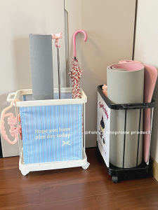 รถเข็นเก็บของแบบเคลื่อนที่ได้พร้อมล้อ ความจุขนาดใหญ่ สำหรับเครื่องมือออกกำลังกาย สำหรับใช้ในบ้าน แบ่งส่วนได้ สำหรับผ้าพันคอโยคะ รackets